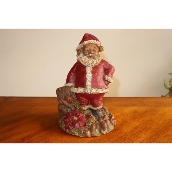 Tom Clark Other - Tom Clark Creations Cairn Santa Gnome Figurine 9.5" TC #17 Signed Numbered